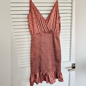 Storia Silky Dusty Rose Dress